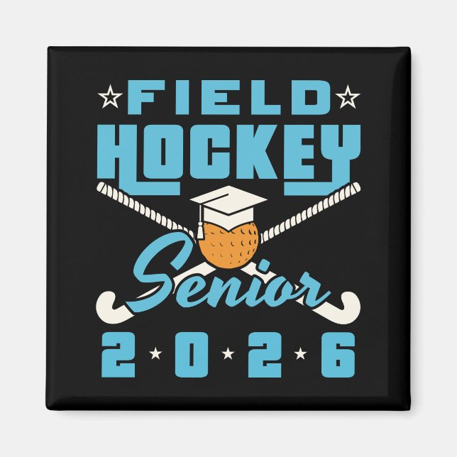 Landhockey Senior 2026 Magnet (Framsidan)