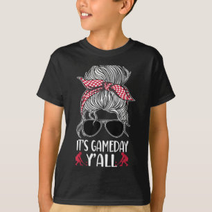 Landhockey Sungles Tjej Det är speldagen Y'all T Shirt