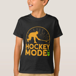 Landhockey Vintage Hockey-läge På T Shirt