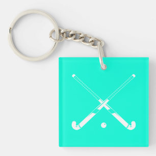 LandhockeyakrylKeychain turkos