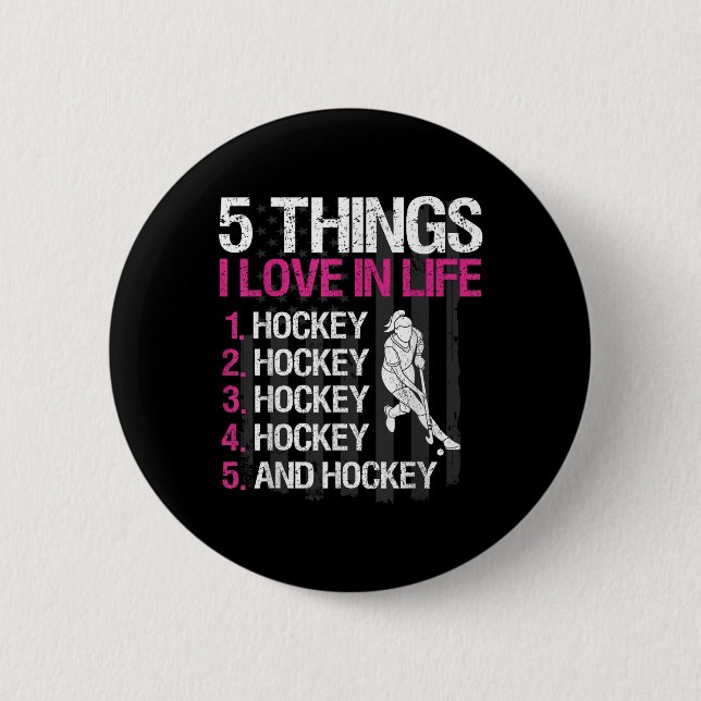 Landhockeyflicka 5 saker jag älskar i livet  knapp (Framsida)