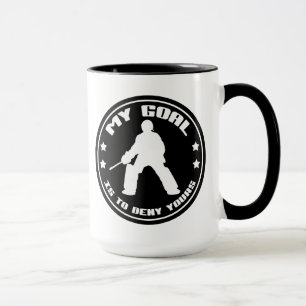 LandhockeyGoalie mugg "för mitt mål"