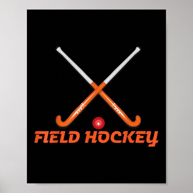 Landhockeyklubbor  poster (Framsidan)