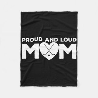 Landhockeymamma fleecefilt