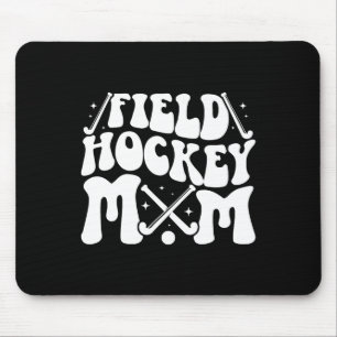Landhockeymamma Groovy mamma till en landhockeyspe Musmatta