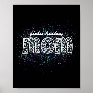 Landhockeymamma Leoprint Stolt Landhockey Poster