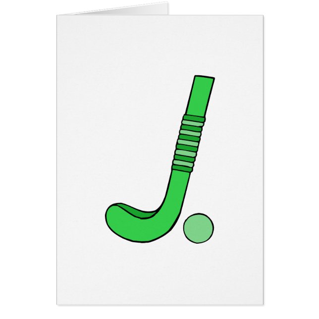 Landhockeypinnegrönt OBS Kort (Framsidan)