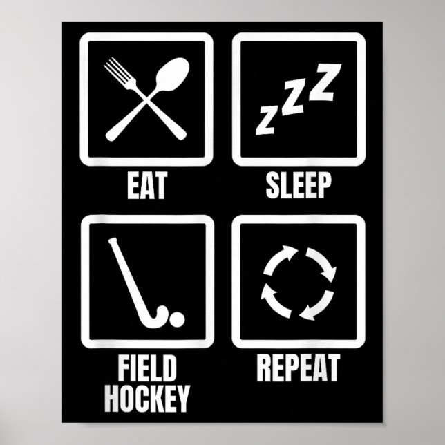 Landhockeyrutin  poster (Framsidan)