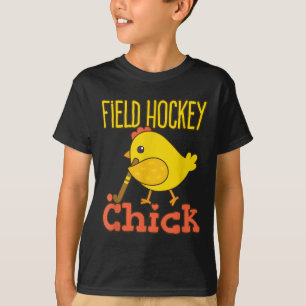 Landhockeytjej - Söt kvinnlig landhockeyspelare T Shirt
