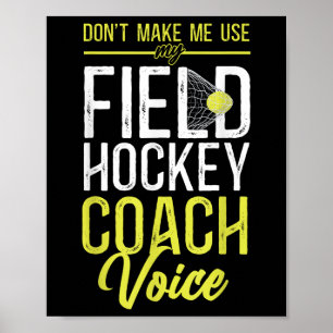 Landhockeytränare, få mig inte att använda min lan poster