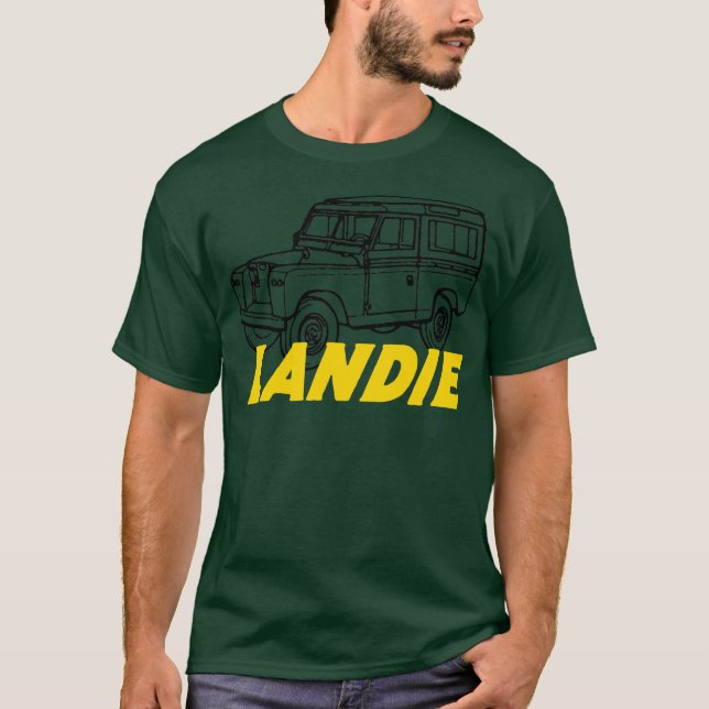 Landie serie 88 SWB T-shirt (Framsida)