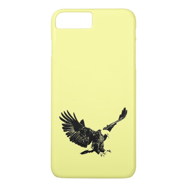 Landing Eagle iPhone 7 Plus Fodral Case-Mate iPhone Skal (Baksida)