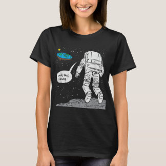 Landing från Måne, Plat Earth, Sucks, Space T Shirt