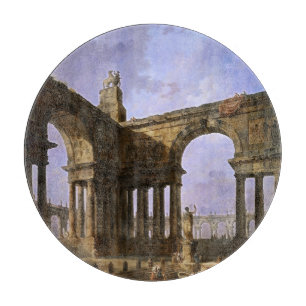 Landing Ställe av Hubert Robert