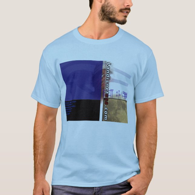 Landisnetusa-Fördjupat knyta kontakt banret T-shirt (Framsida)