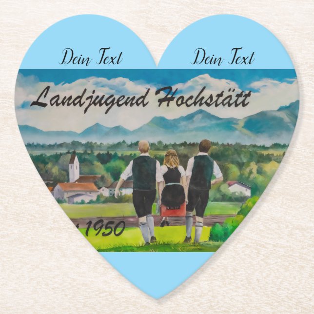 Landjugendfest Underlägg Papper (Framsida)
