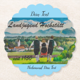 Landjugendfest Underlägg Papper