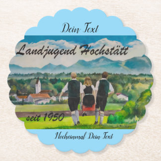 Landjugendfest Underlägg Papper