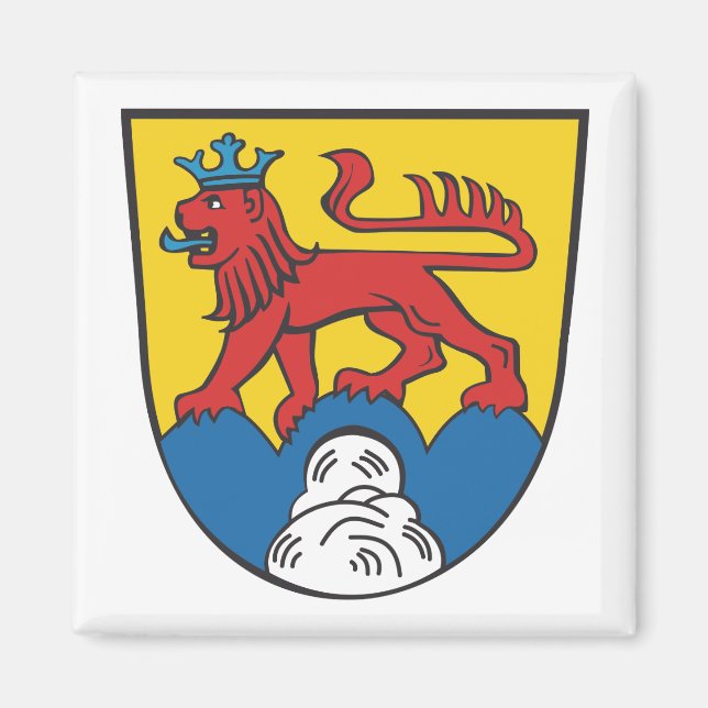 Landkreis Calw Wappen Magnet (Framsidan)