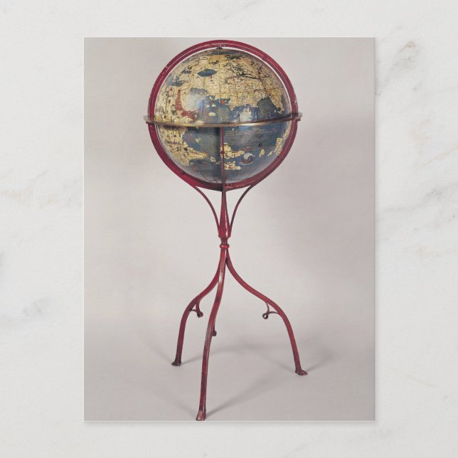 Landlevande Globe, Indiska oceanen Vykort (Framsida)