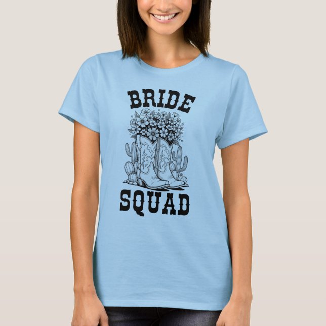 Landlig Brudtjej T-Shirt (Framsida)