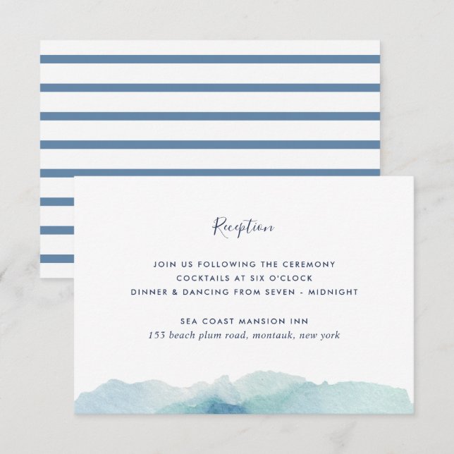 Landmark-bröllop-mottagningskort Inbjudningar (Fram/baksida)