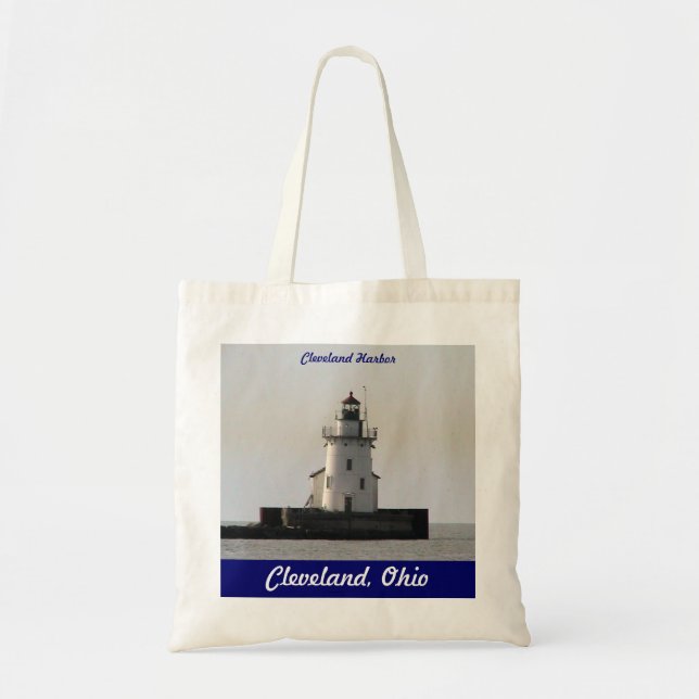 Landmark Lighthouse-bag (Cleveland OH) Tygkasse (Framsidan)