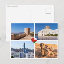 Landmärken i Sultanatet Oman