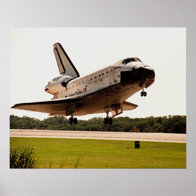 Landning av Discovery of Space Shuttle (STS-95) Poster (Framsidan)