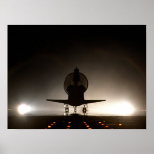 Landning av Discovery of Space Shuttle (STS-96) Poster