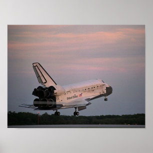 Landning av rymdfärgsdetektion (STS-85) Poster