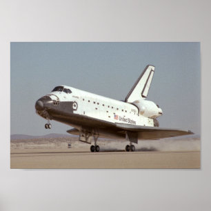 Landning av rymdfärjan Atlantis (STS-61B) Poster