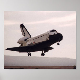 Landning av rymdskyttel Columbia (STS-55) Poster