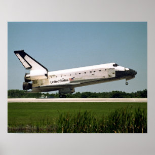 Landning av rymdskyttel Columbia (STS-90) Poster