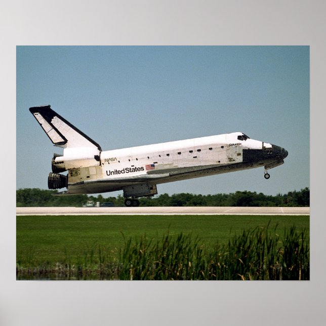 Landning av rymdskyttel Columbia (STS-90) Poster (Framsidan)