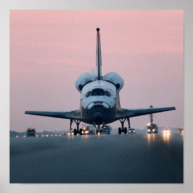 Landning av rymdskyttel i Colombia (STS-80) Poster (Framsidan)