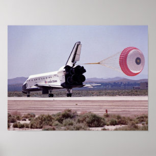 Landning av utrymmesskyttelavur (STS-49) Poster