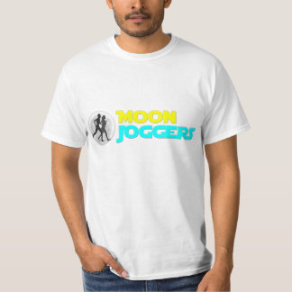 Landning för månejoggaremåne tee shirt