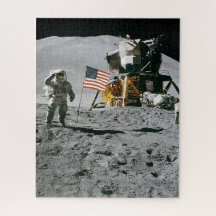 Landning i Apollo Måne