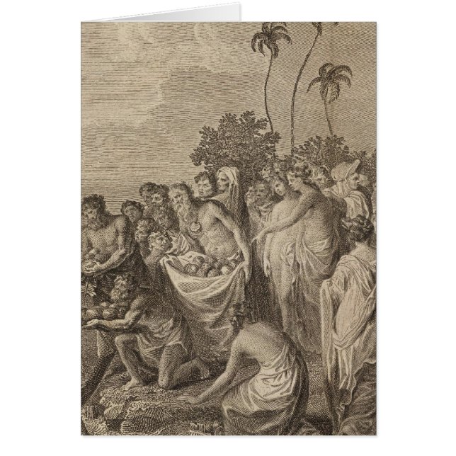 Landning, Middleburgh, Tonga Hälsningskort (Framsidan)