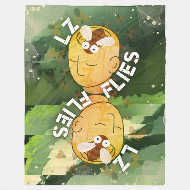 Landning, zon fleecefilt (Framsidan)