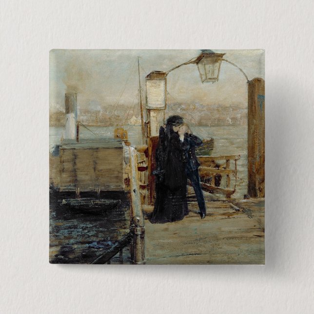 Landningen arrangerar knapp (Framsida)