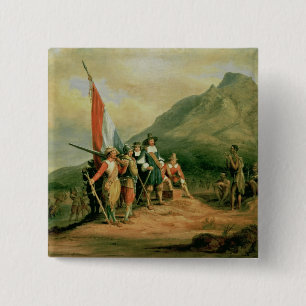 Landningen av Jan skåpbil Riebeeck Knapp