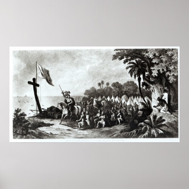 Landningen i Tampa Bay Poster (Framsidan)