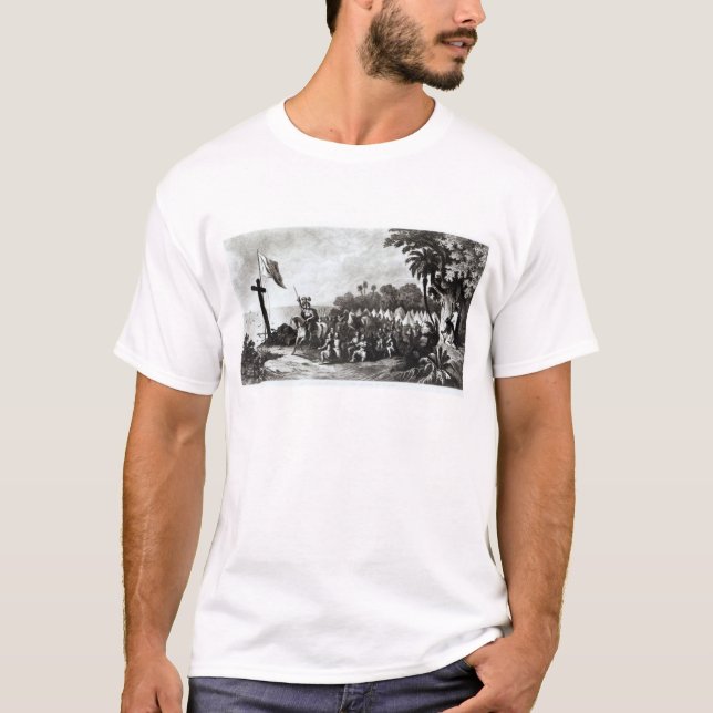 Landningen på Tampa Bay Tee Shirt (Framsida)