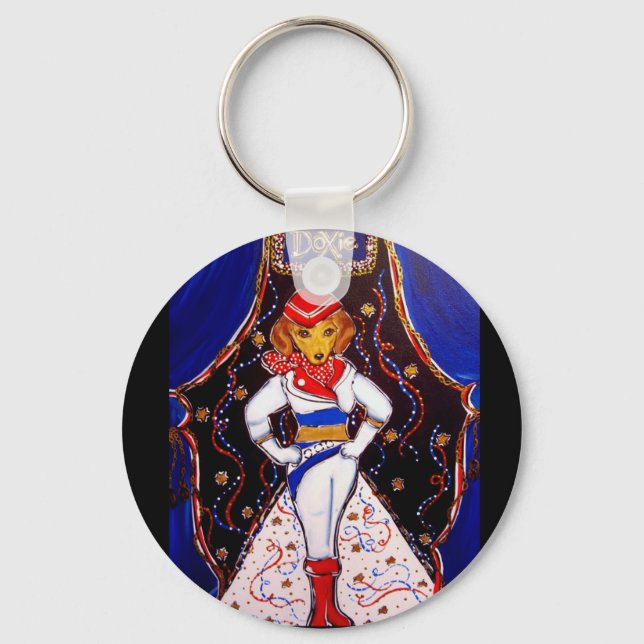 Landningsbana Doxie Nyckelring (Framsida)