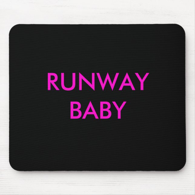 LANDNINGSBANABABY Mousepad Musmatta (Framsidan)