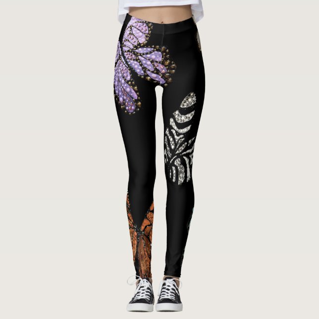 Landningsbanafluga Leggings (Framsida)