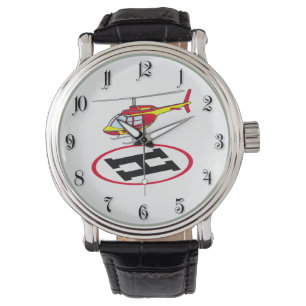 Landningshelikopter Armbandsur
