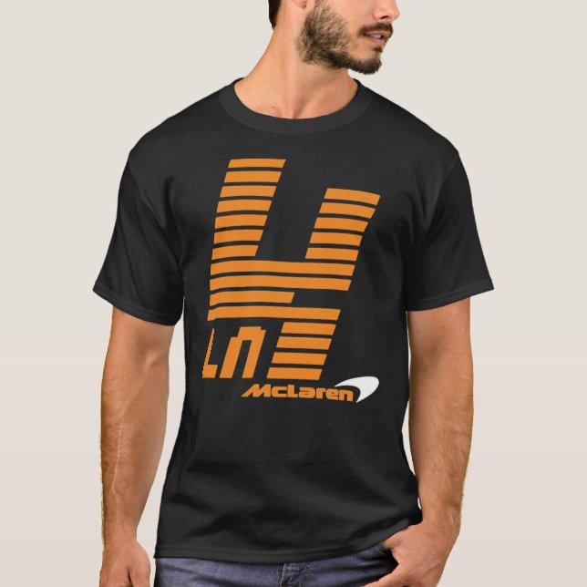 Lando Norris 4 Classic T-Shirt (Framsida)